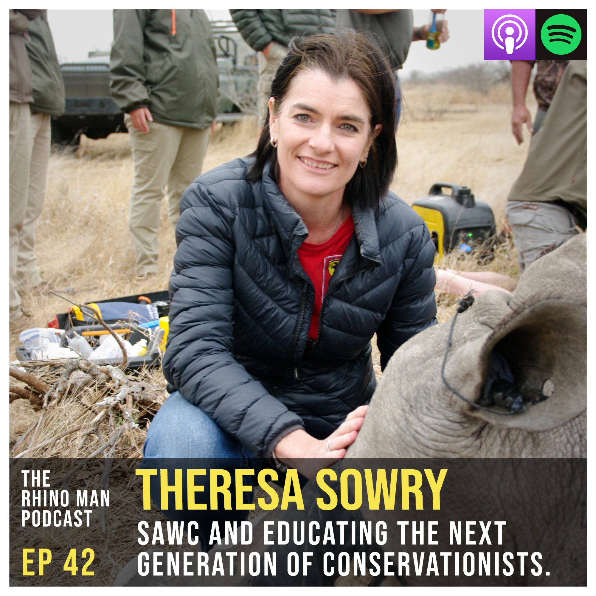 Ep 42: Theresa Sowry – SAWC and educating the next generation of conservationists.